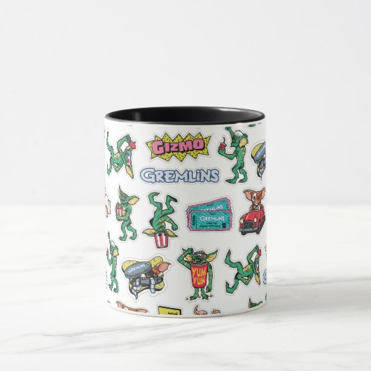 Mug Gremlins™ Sticker Fun Pattern (Centre)