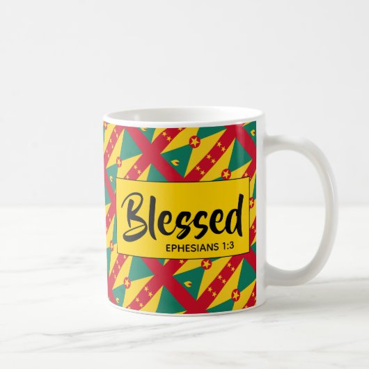 Mug GRENADA Bienheureux Éphésiens Écriture Chrétienne (Droite)