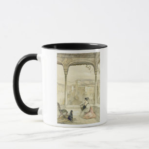 Mug Grenade (Alhambra), plaquent 9 des 'croquis de