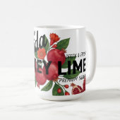 Mug Grenade Botanique Miami Floride Vintage  (Devant droit)