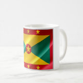 Mug Grenade - Drapeau qui flotte - (Devant droit)