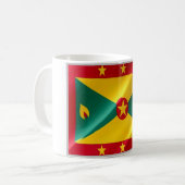 Mug Grenade - Drapeau qui flotte - (Devant gauche)