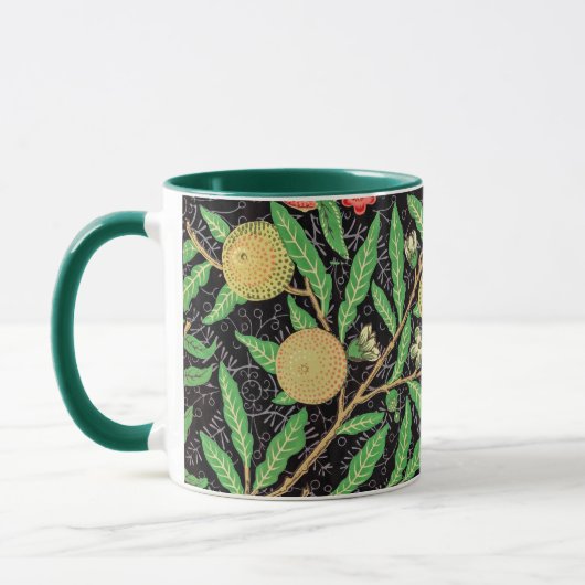 Mug Grenade et fleurs sur branches (Gauche)