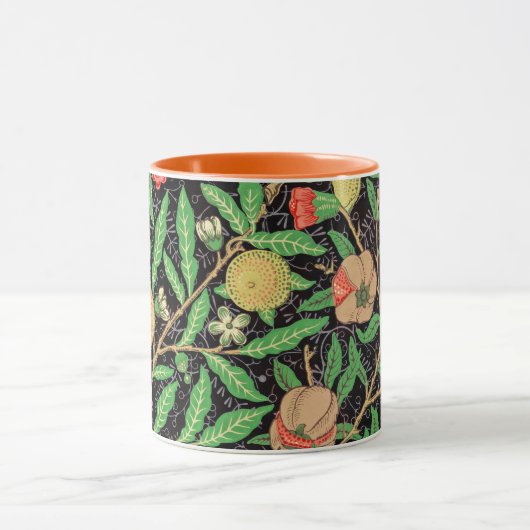 Mug Grenade et fleurs sur branches (Centre)