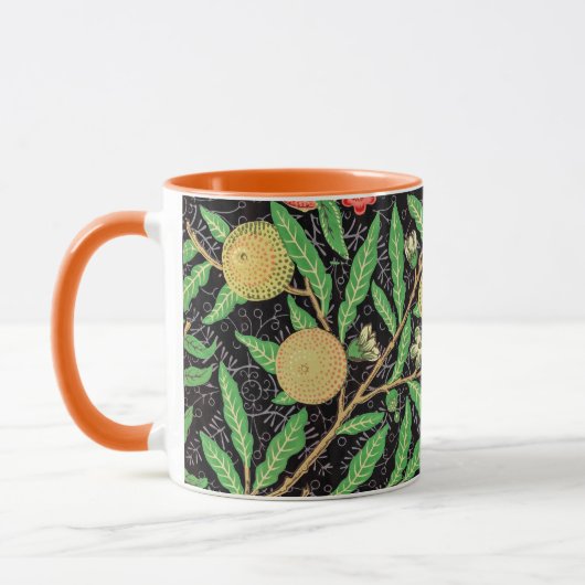 Mug Grenade et fleurs sur branches (Gauche)