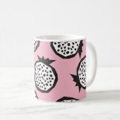 Mug Grenade moderne : Style Abstrait sans couture (Devant droit)