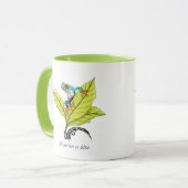 Mug Grenouille à arbre rouge (Devant gauche)