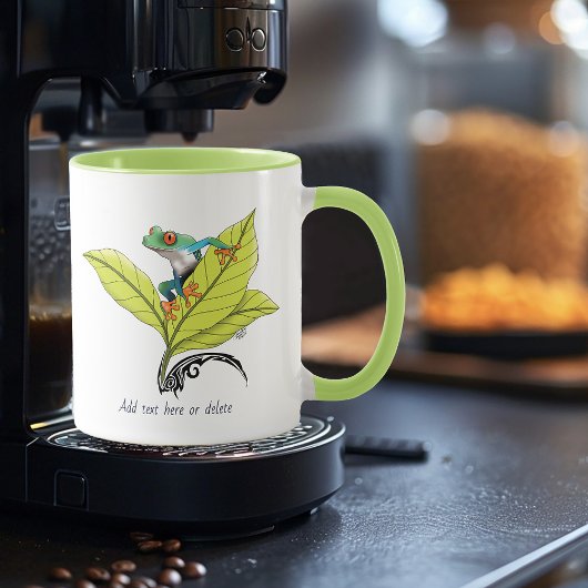 Mug Grenouille à arbre rouge