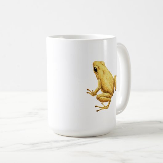 Mug grenouille à fléchettes (Devant droit)