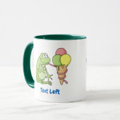 Mug Grenouille à la crème glacée (Devant gauche)