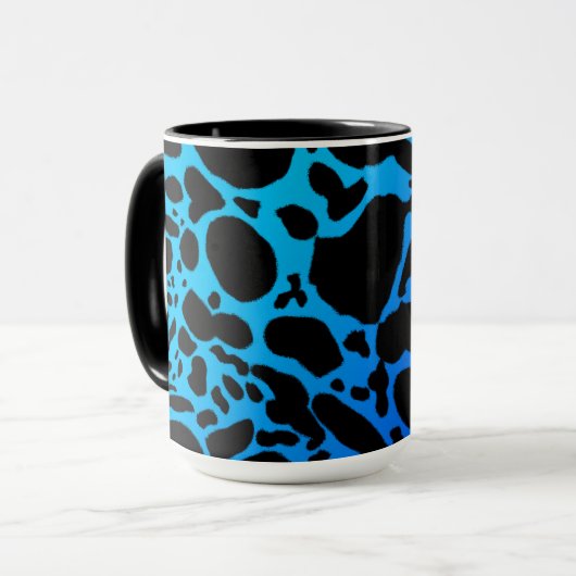 Mug Grenouille à tarte à poison bleu (Devant gauche)