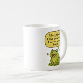 Mug Grenouille ami parfaite (Devant droit)