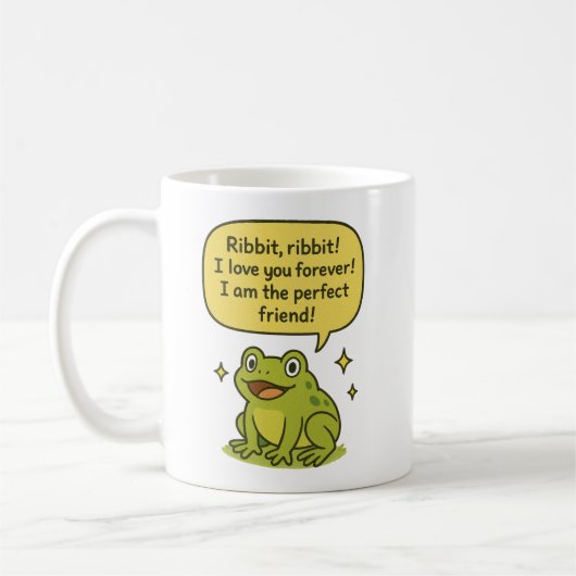 Mug Grenouille ami parfaite (Gauche)