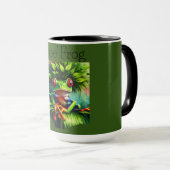 Mug Grenouille 'Arbre' (Devant droit)