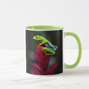Mug Grenouille aux yeux rouges