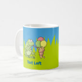 Mug Grenouille avec crème glacée (Devant gauche)