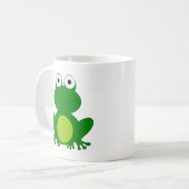 Mug Grenouille avec du charme de bande dessinée (Devant gauche)