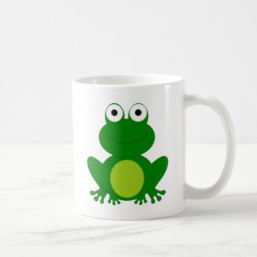 Mug Grenouille avec du charme de bande dessinée (Droite)