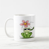 Mug Grenouille avec la fleur (Gauche)