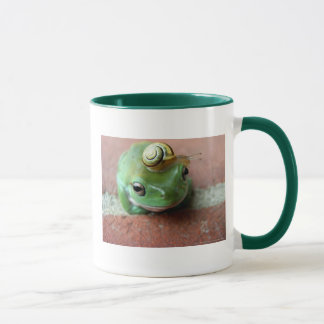 Mug Grenouille avec le casquette d'escargot