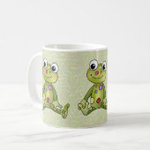 Mug Grenouille avec points (Devant gauche)