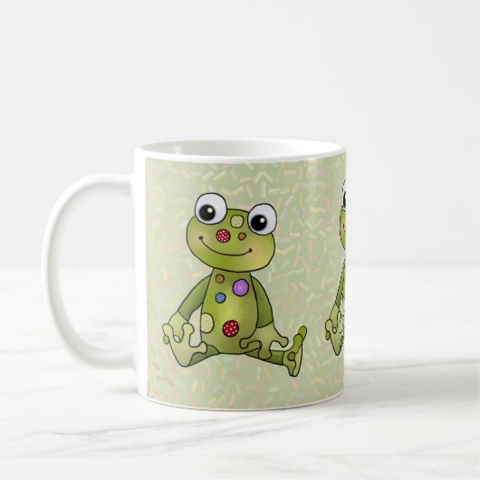 Mug Grenouille avec points (Gauche)