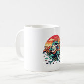 Mug Grenouille banjo (Devant gauche)