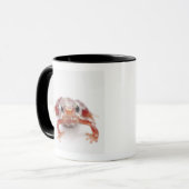 Mug grenouille blanc-rayée de dard de poison (Devant gauche)