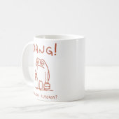 Mug Grenouille blues du lundi (Devant gauche)