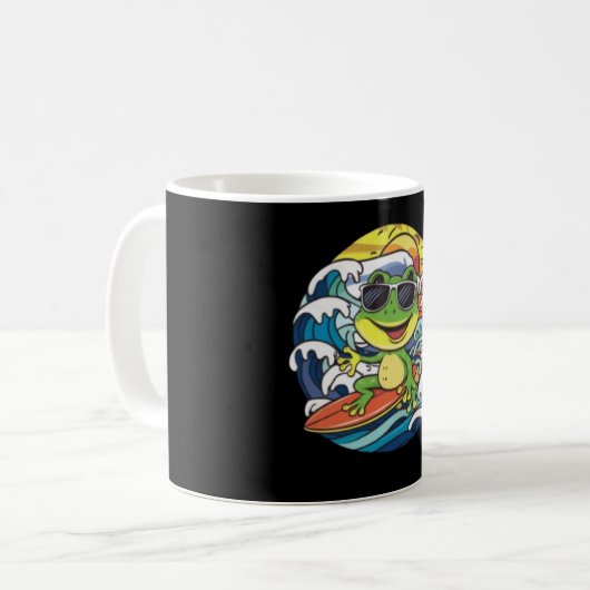 Mug Grenouille cool (Devant gauche)