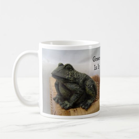 Mug Grenouille Cool Green Is In (Gauche)
