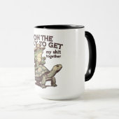 Mug Grenouille Cowboy Drôle (Devant droit)
