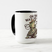 Mug Grenouille Cowboy Drôle (Devant gauche)