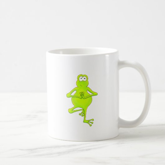 Mug Grenouille d'arbre de yoga (Droite)