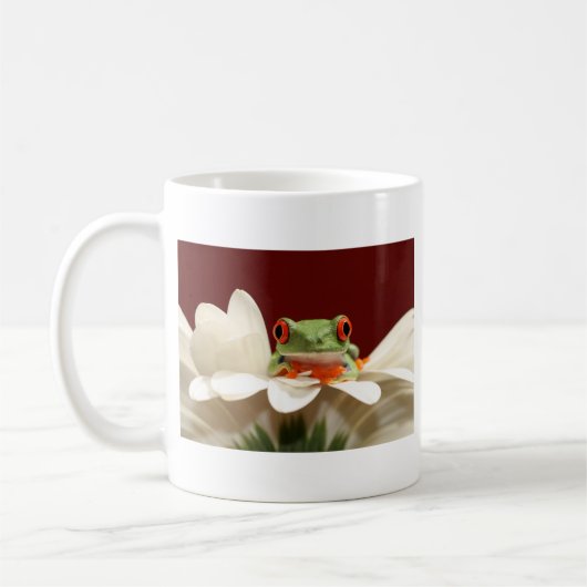 Mug grenouille d'arbre observée par rouge (Gauche)