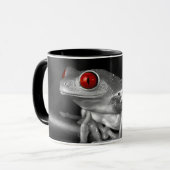 Mug Grenouille d'arbre observée par rouge (Devant gauche)