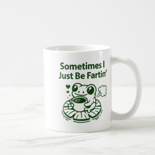 Mug Grenouille de grenouillette qui péte drôle Parfois