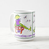 Mug Grenouille de jour intercalaire (Devant gauche)