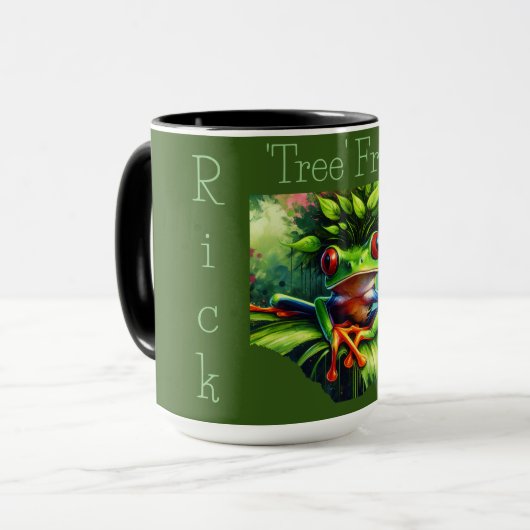 Mug "Grenouille de l'arbre" (Devant gauche)