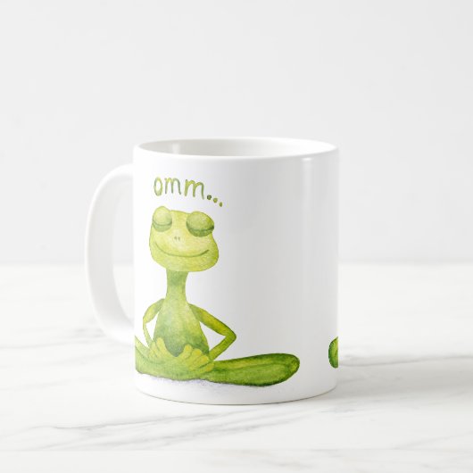 Mug Grenouille de Méditation (Devant gauche)