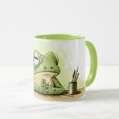 Mug Grenouille de mercredi (Devant droit)