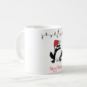 Mug Grenouille de Noël fantaisiste (Devant gauche)