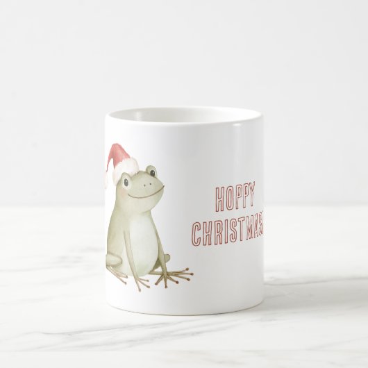 Mug Grenouille de Noël heureuse (Centre)