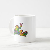 Mug Grenouille de paix (Devant gauche)