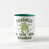 Mug Grenouille de papy d'amour de TOADALLY (Centre)