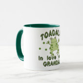 Mug Grenouille de papy d'amour de TOADALLY (Devant gauche)