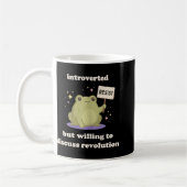 Mug Grenouille de résistance introvertie Pas de rois e (Gauche)