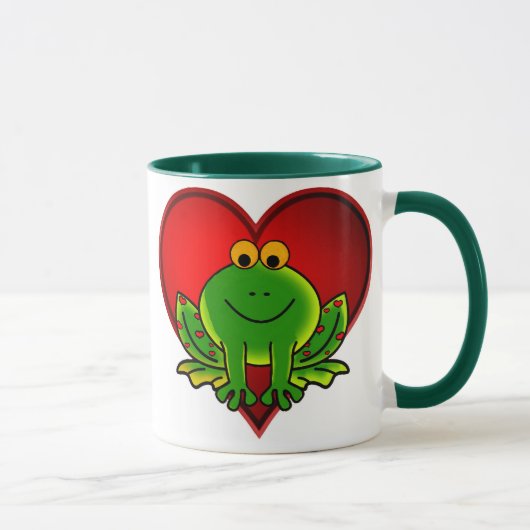 Mug Grenouille de Valentine (Droite)