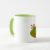 Mug Grenouille de yoga (Devant gauche)