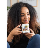 Mug Grenouille d'or azur